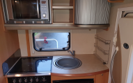 Swift Bolero 660 EK kitchen